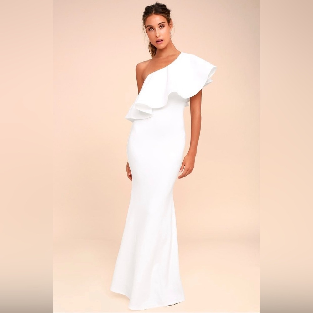 Brand new!!! Lulus One-Shoulder Dress